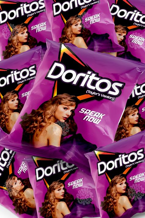 Stunning purple custom Speak Now (Taylor's Version) party chip favors by PRINTURES. Add a touch of Taylor Swift magic to your celebration with these personalized chip bags. Perfect for fans of Taylor Swift and her iconic album. Get yours now! Taylor Swift Goody Bag, Taylor Swift Favors, Taylor Swift Party Bags, Taylor Swift Goodie Bag Ideas, Taylor Swift Pinata, Taylor Swift Eras Tour Party Ideas, Taylor Swift Speak Now Party, Taylor Swift Goodie Bags, Taylor Swift Birthday Party Favors