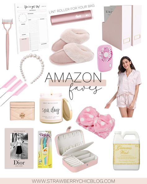 We all love finding those random Amazon things you didn’t know you needed until you got them. Most of my favorites end up being pink #pinkamazonfinds #amazonproducts #everythingpink #girlyfinds Amazon Favs, Amazon Things, Apartment Checklist, Pink Amazon, Amazon Decor, Amazon Wishlist, Amazon Favorites, Best Amazon Products, Instagram Trends