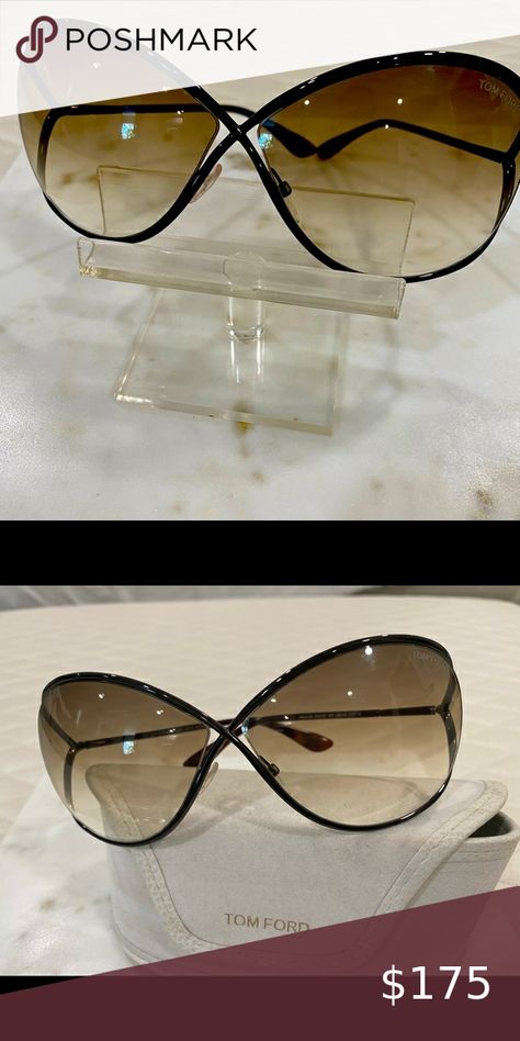 Tom Ford “Miranda” sunglasses TF 130 Tom Ford Miranda Sunglasses, Ford Accessories, Tom Ford Sunglasses, Tom Ford, Cat Eye Sunglasses, Mint Condition, Square Sunglass, Ford, Mint