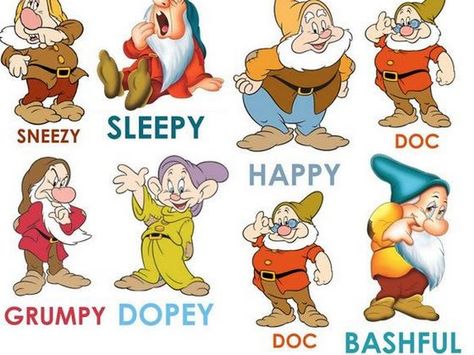 Which Of The 7 Dwarfs Are You? My result: You are Happy! Fat and jolly with a friendly personality, Happy maintains laughter and joy among the dwarfs. Snow White Characters, Snow White 7 Dwarfs, Snow White Dwarfs, Snow White Birthday Party, Snow White Seven Dwarfs, Snow White Birthday, 7 Dwarfs, Snow White Party, Sette Nani