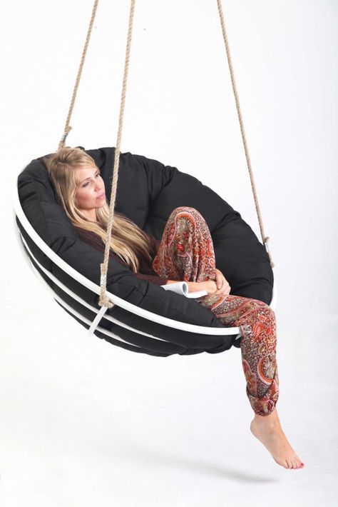 Hanging Papasan Chair, Kids Hanging Chair, Hanging Rattan Chair, Indoor Hanging Chair, Hanging Rattan, Basket Chair, Hanging Furniture, Ikea Chair, Leather Chairs