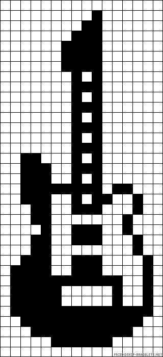 Bracelet Grid Patterns, Exit Sign Pixel Art, Pineapple Pixel Art, Black And White Pixel Art Grid, Black And White Alpha Pattern, Simple Alpha Patterns Crochet, Emo Pixel Art, Grunge Pixel Art, Pixel Black And White