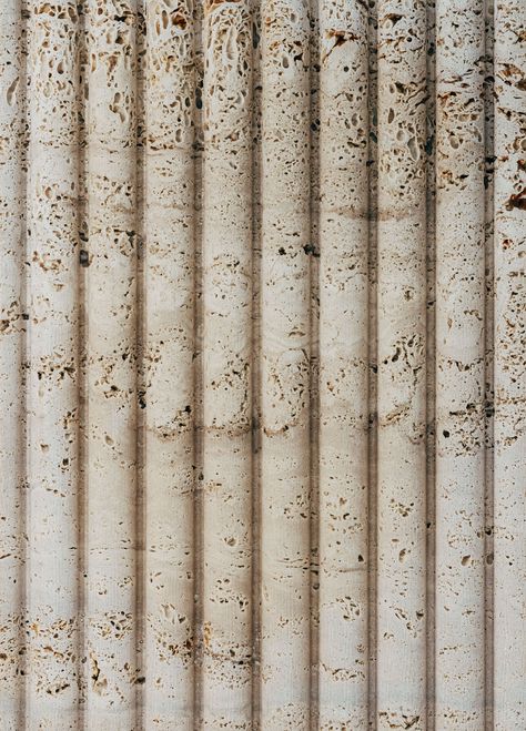 Ribbed Tile, Basic Website, Vintage Paper Background, Material Board, Travertine Stone, Travertine Tile, Material Textures, Tiles Texture, Materials And Textures