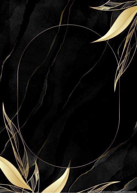 Download Now 14+ Gold Elegant Leaf Canva Wedding Invitation Templates #free #freeinvitation2019 #birthday #disney #invitations #invitationtemplates Black And Gold Invitations Template Free, Black And Gold Invitations Template, Gold Mask Facial, Template For Wedding Invitation, Black And Gold Background, Black And Gold Invitations, Elegant Template, Butterfly Invitations, Wedding Invitations Leaves