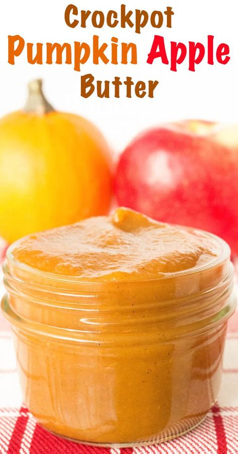 Crockpot Vanilla Bean Pumpkin Apple Butter - the perfect Fall treat! #fallrecipes #pumpkin #crockpot Crock Pot Pumpkin, Pumpkin Apple Butter, Pumpkin Crockpot, Fruit Butter, Apple Butter Recipe, Pumpkin Butter, Cherry Cake, Pumpkin Apple, Insta Pot