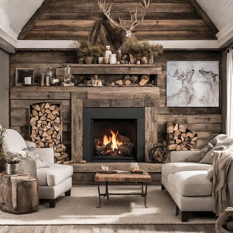 The Hunting Estate (@thehuntingestate) | Instagram-Profil Hunter Lodge Interior, English Hunting Lodge Interiors, German Hunting Lodge, Duck Hunting Lodge Interiors, Hunting Interior Design, Hunting Lodge Decor Living Room, Hunting Lodge Aesthetic, Man Cave Hunting Room, Hunting Man Cave Ideas