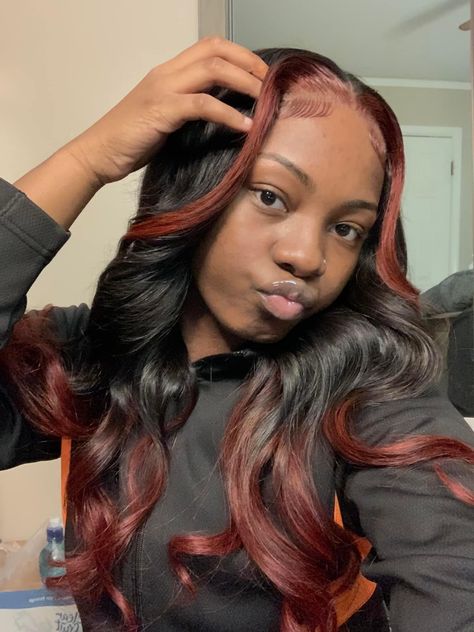 Peek A Boo Sew In, Peekaboo Sew In, Sew In Curls, Sew In Wig, Photo Hair, Girl Hair Colors, Lace Fronts, Sew In Hairstyles, Hairstyle Inspo