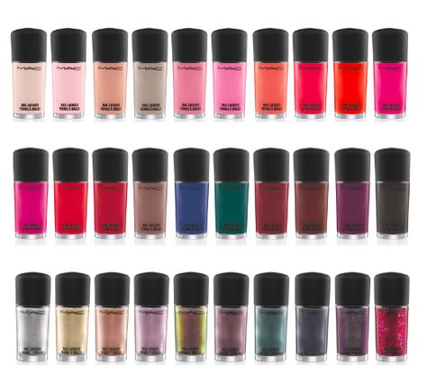 MAC’s New Permanent Nail Lacquer Collection Mac Nail Polish, Mac Nails, No Chip Manicure, Nails Opi, Manicure Colors, New Nail Polish, Beauty Make-up, Nail Envy, Get Nails