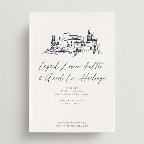 Save The Date Italy, Calligraphy Types, Ojai Valley, Venue Illustration, Calligraphy Wedding Invitation, Inn Wedding, Wedding Calligraphy, Stationery Collection, Envelope Liners