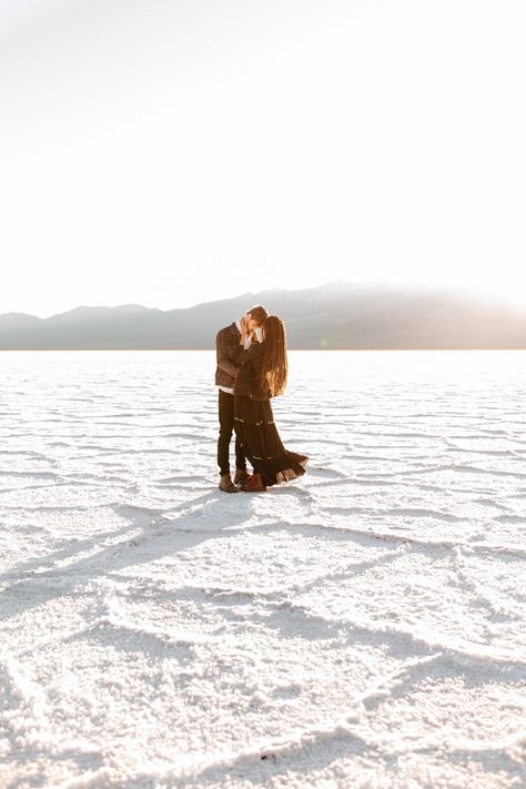 Norse Wedding, Badwater Basin, Sunset Elopement, Couple Inspo, Bonneville Salt Flats, California Trip, Salt Flats, March 9th, Bucket List Travel