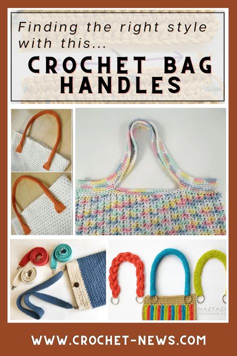 Bags and purses are so popular to crochet, but finding the right purse handles doesn’t always fit in with your project. Whether or not the pattern calls for them, crochet handles are always a fun option for any crocheted tote, bag, or purse! And they are easy to make, too. Here are some crochet bag handles to try! Crochet Patterns For Purses, Crochet Bag Handles, Crochet Handles, Crochet Clutch Bags, Crochet Baby Booties Pattern, Diy Crochet Patterns, Free Crochet Bag, Pattern Purse, Crochet Clutch