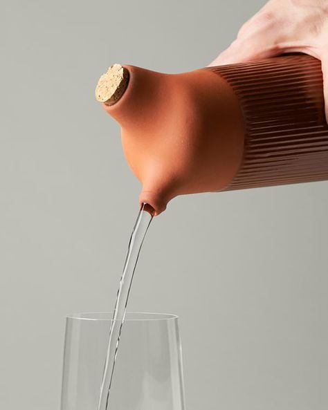 The Rustic and Warm Character of the Junto Carafe and Mug Terracotta Design by Simon Legald for Normann Copenhagen – Interior 3000 Copenhagen Interior, Terracotta Design, Ceramica Ideas, Fashion Poster Design, Beginner Pottery, Ceramic Art Sculpture, Advanced Ceramics, Keramik Design, Terracotta Clay