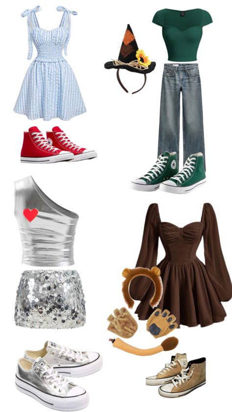 Wizard Of Oz Costume Ideas, The Wizard Of Oz Costumes, Wizard Of Oz Costume, Oz Costume, Trendy Halloween Costumes, The Wizard Of Oz, Halloween Inspo, Trendy Halloween, The Wizard