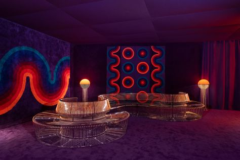 Amini Carpets | Artisanal Design Carpets Panthella Lamp, Cookie Types, Artisanal Design, Verner Panton, 60th Anniversary, Space Furniture, Purple Velvet, Icon Design, Milan