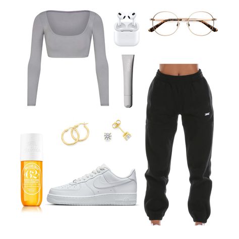 Basic Girl Outfit, Black Leggings Outfit, Cute Nike Outfits, Shoes Outfit Fashion, Casual Preppy Outfits, Outfit Inspo Casual, Leggings Outfit, Trendy Outfits For Teens, Cute Lazy Day Outfits