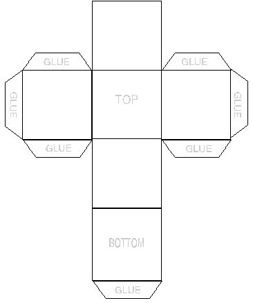 simple box template 3d Cube Template Free Printable, Cube Template Free Printable, Box Patterns Printable, Cute Box Template, Box Cutout Template, Paper Cube Template, Patron Cube, Square Box Template, Gift Box Template Free