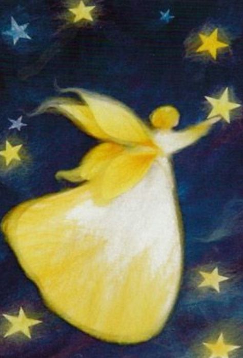 Chalkboard Drawings, Felt Pictures, Angel Drawing, Chalk Drawings, Angel Painting, Waldorf Toys, Angel Pictures, The Night Sky, Christmas Paintings