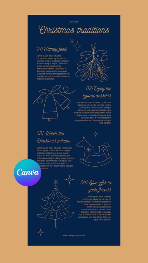 You now have this new infographic template with #Christmas elements available, find all the templates you need in my profile . #canva #template #christmas #infographic #graphicdesign #design #illustration #elegant #professional #tree #gifts Christmas Infographic Design, Blue And Yellow Christmas, Christmas Infographic, Canva Christmas, Modern Infographic, Yellow Christmas, Tree Gifts, Template Christmas, Christmas Elements