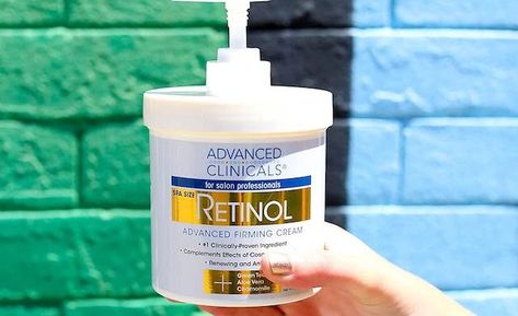 Advanced Clinicals Retinol Cream Advanced Clinicals Retinol, Best Body Cream, Retinol Benefits, Firming Skin, Routine Aesthetic, Retinol Cream, Firming Cream, Amazon Prime Day, Prime Day