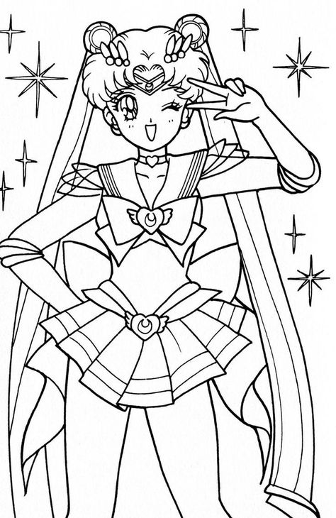 Sailor Moon Coloring, Sailor Moon Coloring Pages, Book Coloring Pages, Moon Coloring Pages, Manga Coloring Book, Sailor Princess, Mermaid Coloring Pages, Sailor Moon Character, Dinosaur Coloring Pages