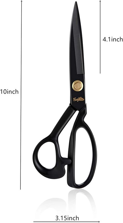 Fabric Shears, Architecture School, Tailor Scissors, Sewing Scissors, Black Industrial, School Architecture, Animal Jokes, High Carbon Steel, Right Hand