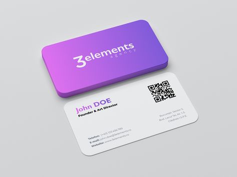 Digital Marketing Business Card, Marketing Agency Business Card, Personal Cards Design Ideas, Cool Business Cards Creative, Visiting Card Ideas, Personal Cards Design, Business Visiting Card, Tech Business Card, Calling Card Design