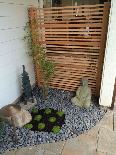 small japanese courtyard garden, gardening, landscape, outdoor living, ponds water features Japanese Courtyard Garden, Japanese Courtyard, Japanese Gardens Design Ideas, Small Japanese Garden, Buddha Garden, Zen Garden Design, Meditation Garden, Meditation Area, Japanese Garden Design