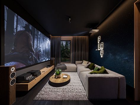 Small Cinema Room, Small Home Theater, Sala Cinema, Small Home Theaters, Ruang Tv, Modern Tv Room, Home Theater Room Design, Theater Room Design, Snug Room