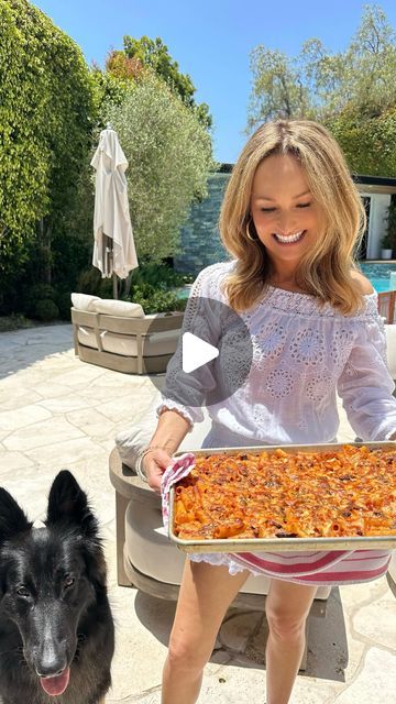 Giadzy on Instagram: "One of Sicily’s most iconic and popular dishes is Pasta alla Norma. 🍝  Made with eggplant and tomato sauce, the recipe is named after a 19th century opera called Norma that was considered a masterpiece – just like this dish!  In our latest Giadzy episode, Giada turns this famous Sicilian dish into an easy sheet pan meal, making it easier than ever to get on the table.   Tap the link in our bio to watch Giada show you how to make Sheet Pan Pasta alla Norma!" Giada Dinner Recipes, Giadzy Recipes Pasta, Giada's Sheet Pan Lasagna, Thanksgiving Pasta Dishes, Pasta Norma Recipe, Sheet Pan Pasta Alla Norma, Giada's Pasta Recipes, Sheet Pan Pasta, Pasta Norma