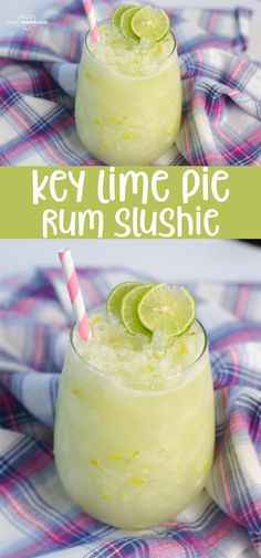 Key Lime Cocktail, Cocktail With Rum, Key Limes, Drink Tags, Summer Drink Recipes, Rum Cocktails, Boozy Drinks, Rum Drinks, Mixed Drinks Recipes