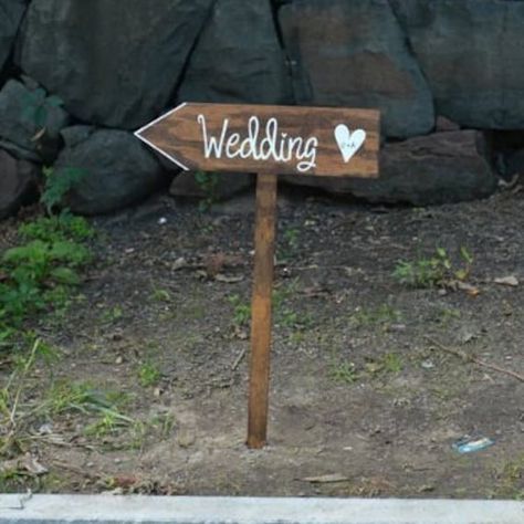 Custom Road Signs, Wedding Walkway, Ceremony Signage, Wedding Direction Signs, Lake House Wedding, Wedding Directions, Ceremony Sign, Seating Sign, Wedding Signs Diy