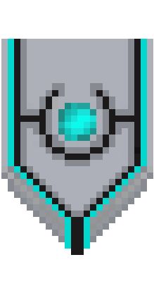 Cynths Shield | Nova Skin Minecraft Shield, Oak Logs, Nova Skin, Nova Skin Gallery, Horse Armor, Oak Planks, Blue Dye, Pumpkin Faces, Grey Glass