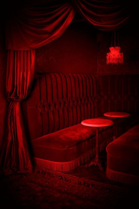 picture prompt: The booth. Canopy Bed Velvet, Moulin Rouge Interior, Vintage Nightclub Aesthetic, Dark Speakeasy Aesthetic, Dark Bar Aesthetic, Partying Aesthetic, Moulin Rouge Aesthetic, Speakeasy Lounge, Red Martini