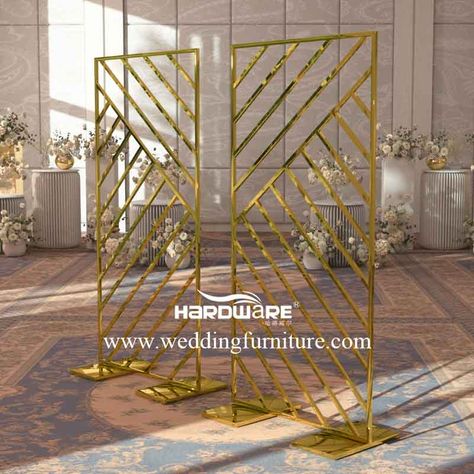 Metal Backdrop, Metallic Backdrop, Diy Metal Frame Backdrop, Metal Backdrop Stand, Gold Metal Arch Wedding, Metal Frame Wedding Backdrop, Gold Mylar Backdrop, Geometric Backdrop, Booth Backdrops