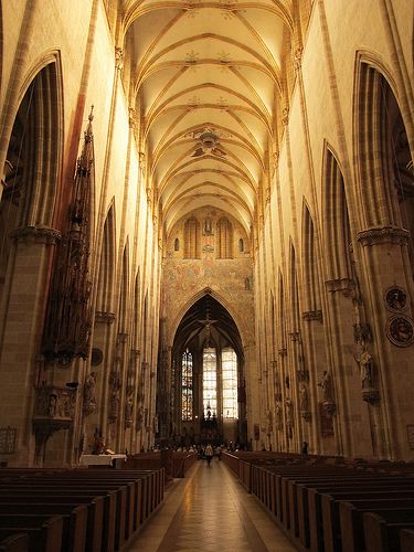 Cathedral of Ulm / Germany Ulm Cathedral, Beautiful Ceilings, Ulm Germany, Church Doors, Germany Trip, Beautiful Germany, Awesome Architecture, Beautiful Churches, Travel Germany