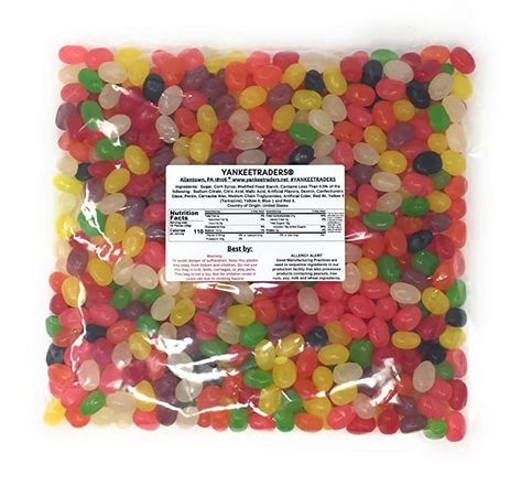 Amazon.com : Just Born Jelly Beans 2 pounds Assorted Fruit flavored Jelly Beans : Grocery & Gourmet Food Bean Boozled, Jelly Belly Beans, Just Born, Fruit Jelly, Jelly Belly, Fruit Flavored, Gourmet Food, Gummy Candy, Jelly Beans