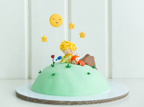 Little Prince Little Prince Party, Prince Cake, Prince Birthday, Character Cakes, The Little Prince, Cakes For Boys, Fondant Cakes, Baby Cake, Tiered Cakes