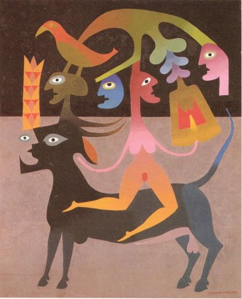 Tristan Tzara, Victor Brauner, Art Picasso, Picasso Art, Max Ernst, Jewish Art, Art Brut, Naive Art, Outsider Art