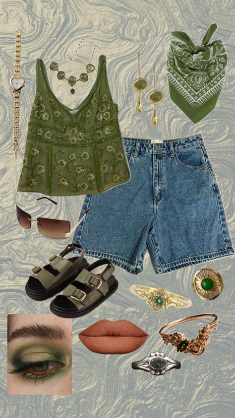 #outfit #outfitinspo #retro #fitinspo #fit Earthy Outfits, Outfit Collage, Mood Board Fashion, Hippie Outfits, Lookbook Outfits, Retro Outfits, Comfy Outfits, Look Cool, Cute Casual Outfits