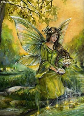 Irish Fairy, Earth Fairy, Evans Art, Faery Art, Unicorn And Fairies, Water Fairy, Fairy Paintings, Fairy Wallpaper, Fairy Pictures