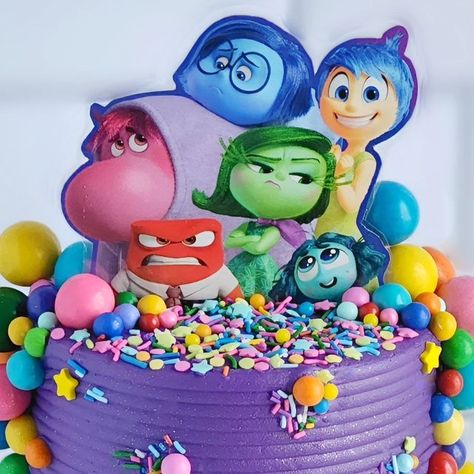 Inside Out 2 Cake Ideas, Inside Out 2 Birthday Cake, Inside Out 2 Cake, Inside Out Birthday Cake, Inside Out 2 Birthday Party, Inside Out Cake Ideas, Inside Out Birthday Party, Inside Out Cake, Inside Out Birthday