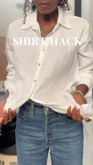 Hack Outfit, Minimal Outfit Casual, Umgestaltete Shirts, Fashion Inspo Casual, Diy Clothes Hacks, Shirt Hacks, Ways To Wear A Scarf, How To Wear A Scarf, Diy Fashion Hacks