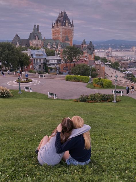 Quebec, Canada, Aesthetic, Summer Montreal Canada Outfits, Canadian Culture Aesthetic, Summer In Canada Aesthetic, Quebec City Aesthetic Summer, Rich Canadian Aesthetic, Quebec Aesthetic Summer, Montreal Canada Aesthetic Summer, Canada Summer Travel, Canada High School Aesthetic