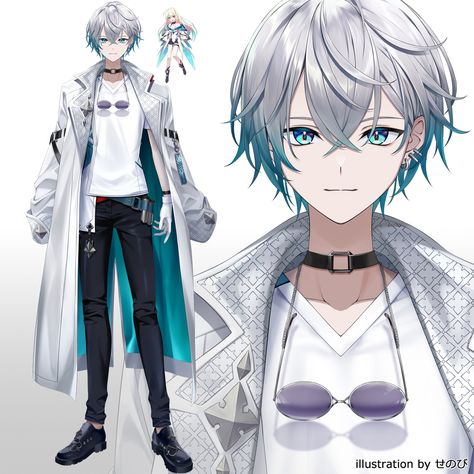 Honkai Male Character, Male Vtuber Design Ideas, Vtuber Model Male Base, Male Vtuber Body Base, Vtuber Model Ideas Male, Male Vtuber Model Design, Vtuber Model Reference, Vtuber Design Male, Vtuber Models Ideas