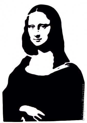 Monalisa Drawings, رسم كاريكاتير, Pen Art Drawings, Black And White Art Drawing, Soyut Sanat Tabloları, Silhouette Stencil, Stencil Art, Silhouette Art, Pen Art