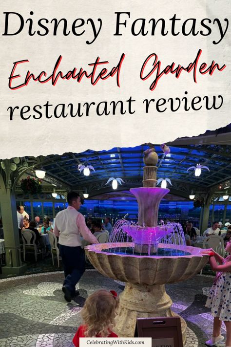 After a week on the Disney Fantasy, we ate at every restaurant aboard the ship at least twice. Here’s our review of the Enchanted Garden restaurant! First Cruise, Disney Cruise Tips, Garden Restaurant, Disney Fantasy, Cruise Tips, Enchanted Garden, Saving Time, Disney Cruise, The Ship