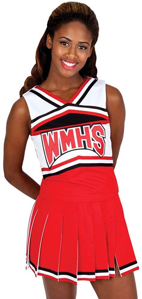 Cheerleader Halloween, Cheerleader Halloween Costume, Glee Fashion, Cheerleader Costume, Camo Dress, Cheerleading Outfits, Black Sleeveless Top, Adult Halloween Costumes, Halloween Costumes For Girls