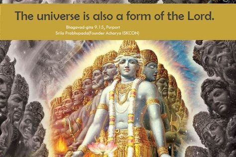 Bhagavad-gita 9.15 : Others, who are engaged in the cultivation of knowledge, worship the Supreme Lord as the one without a second, diverse in many, and in the universal form. Bhagawat Gita, Bhagwad Gita, Bhagwat Geeta, Hindu Quotes, The Mahabharata, Srila Prabhupada, Gita Quotes, Lord Krishna Hd Wallpaper, Hermann Hesse