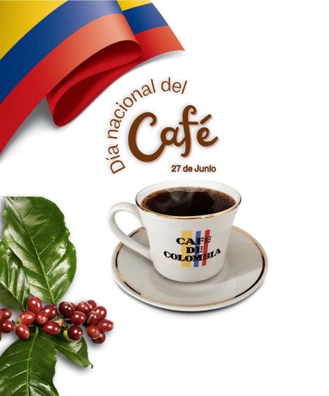 Teniendo en cuenta que el café es uno de los productos que mueve la economía de Colombia, y que forma parte de la cesta familiar de cerca del 95% de los hogares colombianos, había que homenajear a esta bebida exquisita entre todos los colombianos. Es por ello que cada 27 de junio se celebra el Día Nacional del Café en Colombia. Cafe Frases, Cafe, Bar, Collage, Pins