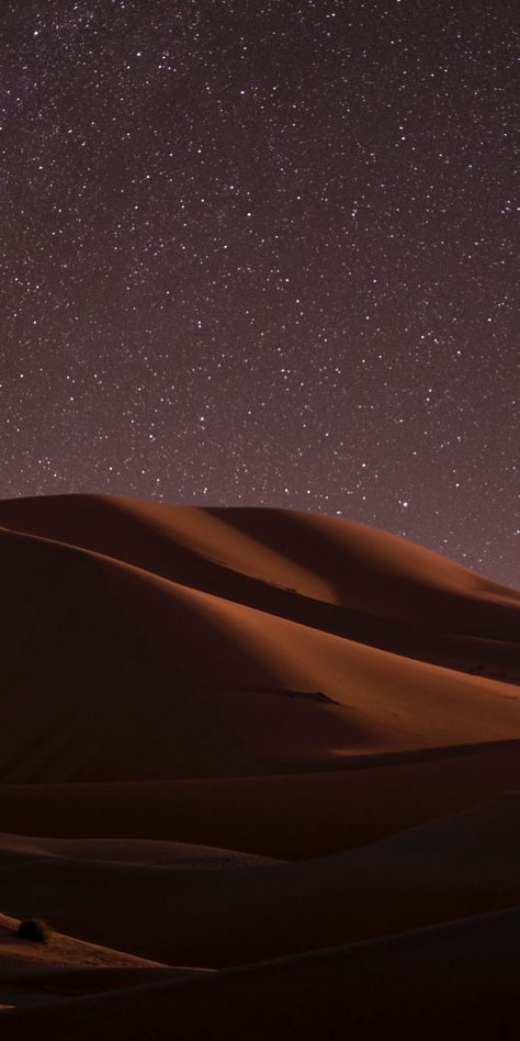 Nighttime Desert Aesthetic, Desert Sky Night, Best Wallpapers For Iphone, Dune Desert, Desert At Night, Milky Way Photography, Dark Desert, Desert Night, Desert Aesthetic